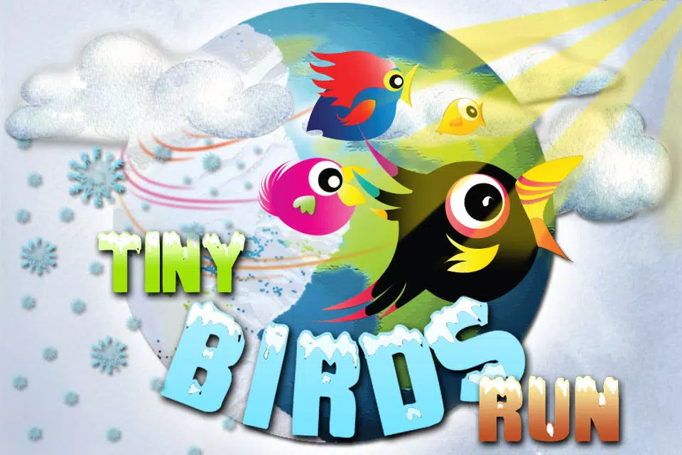 Ảnh chụp màn hình của Tiny Birds Run, Ice Age Quest - Free