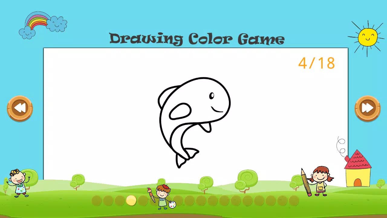 Drawing Color Game Screenshots