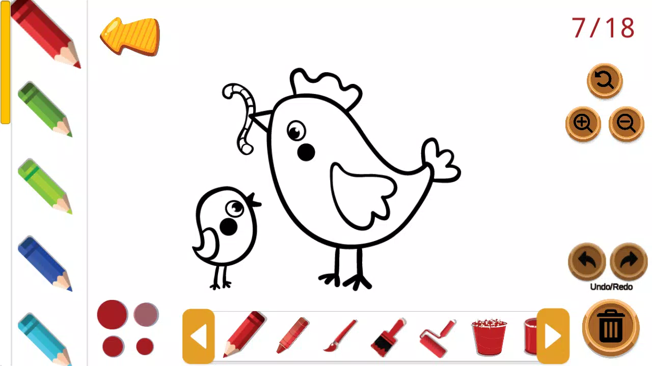 Drawing Color Game Screenshots