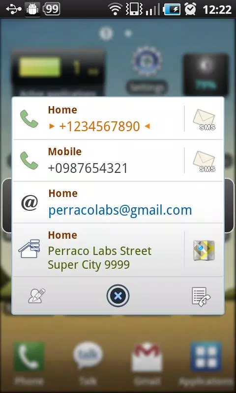 Tiny Call Confirm Screenshots