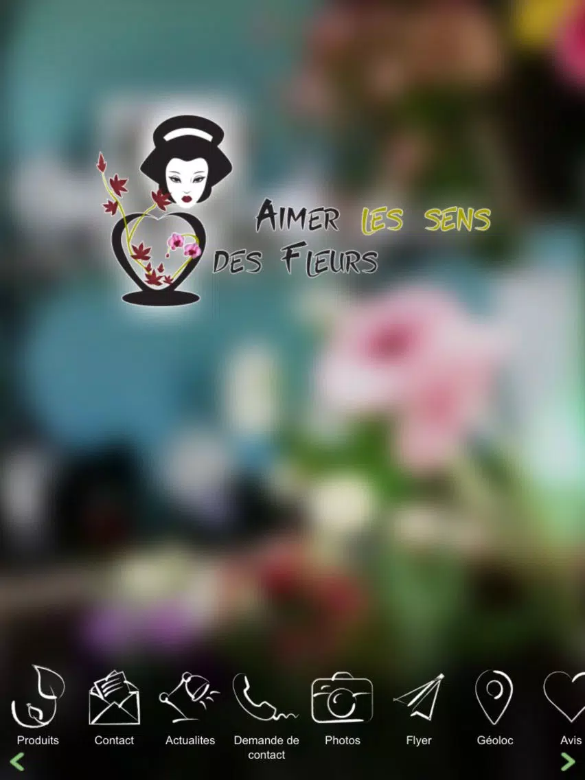 Aimer Les Sens Des Fleurs iPad Screenshots