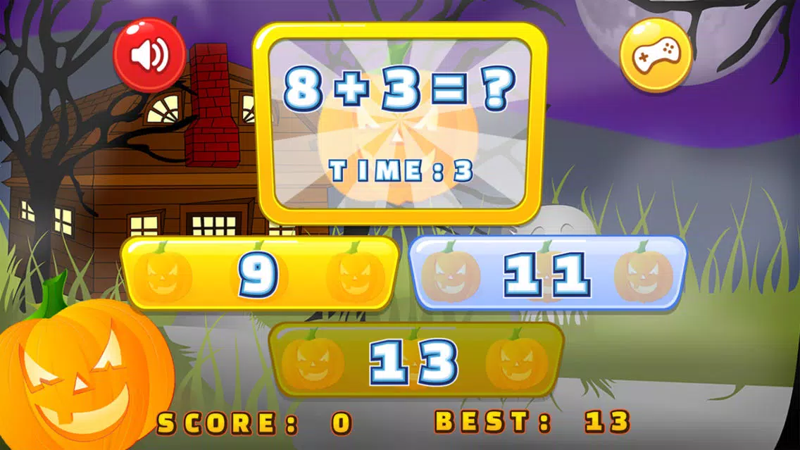 Math Halloween Number for kids - Add Subtract math Screenshots