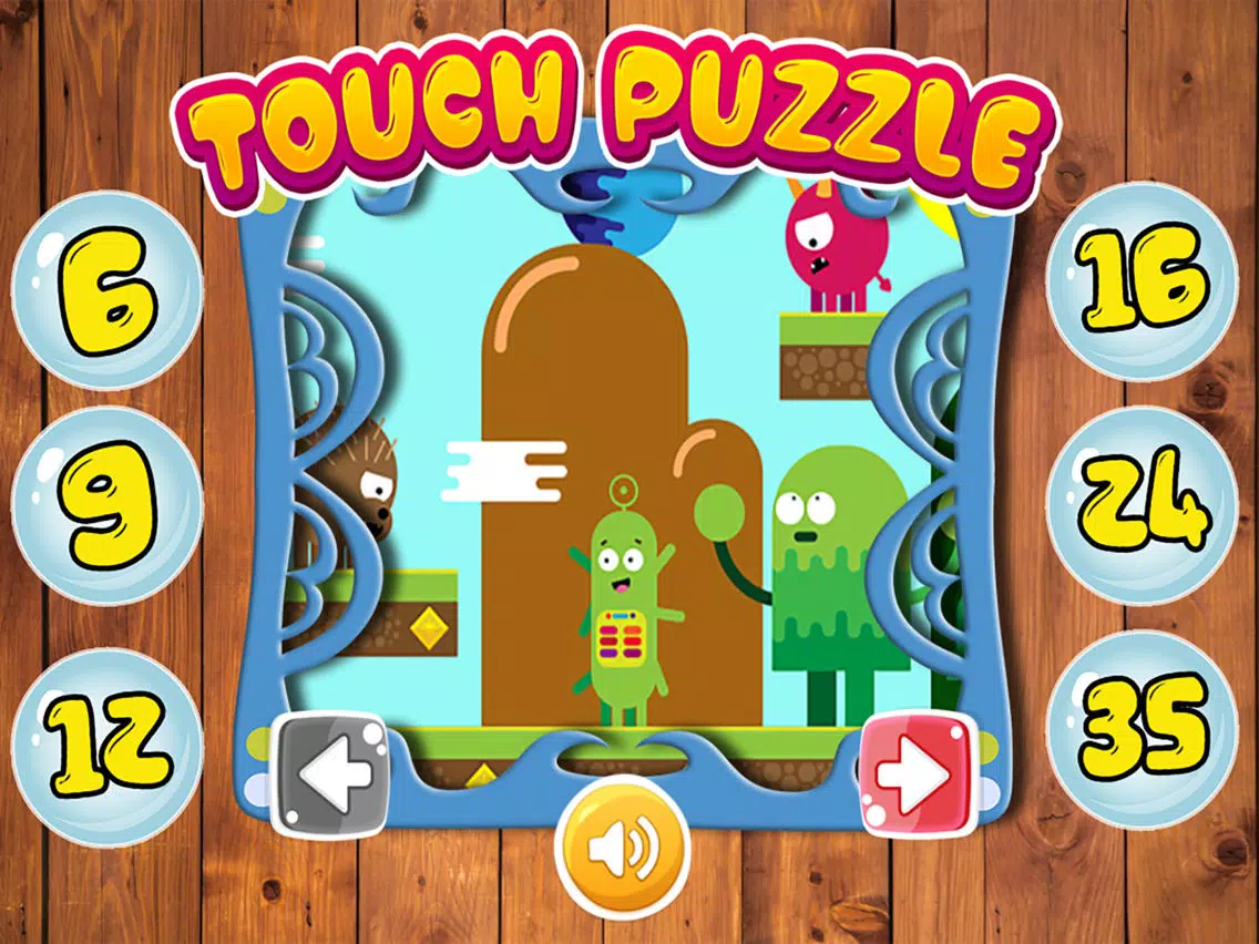 Touch Puzzle for kids - jigsaw images is Puzzle iPad Screenshots