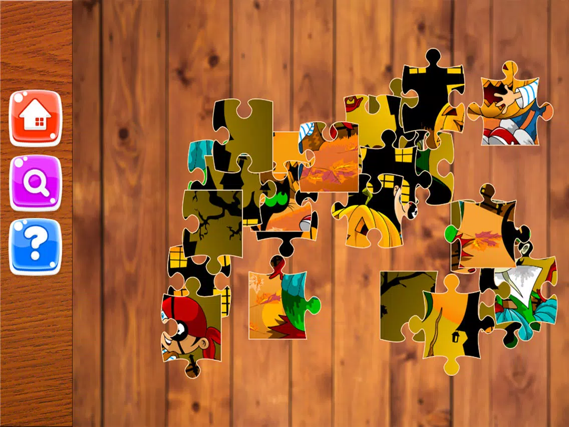 Touch Puzzle for kids - jigsaw images is Puzzle iPad Screenshots