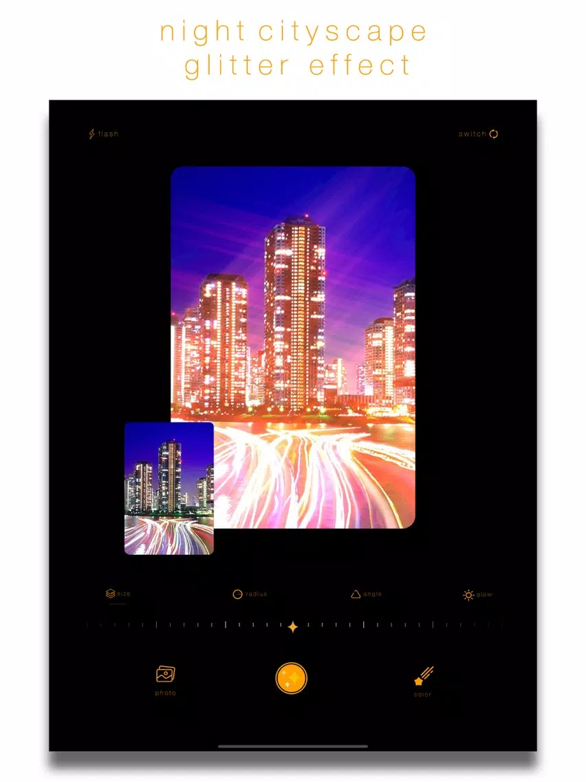 Zrzuty ekranu Glitter Effect - Sparkle Cam iPad