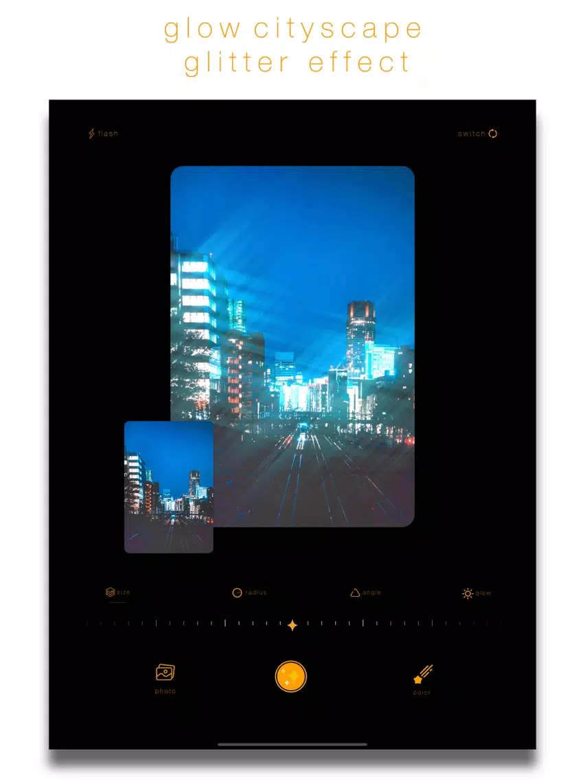 Zrzuty ekranu Glitter Effect - Sparkle Cam iPad