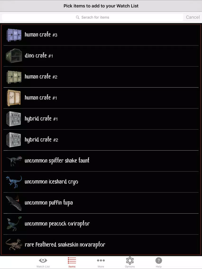 Tangkapan skrin Market Monitor for Primal Carnage : Extinction iPad 