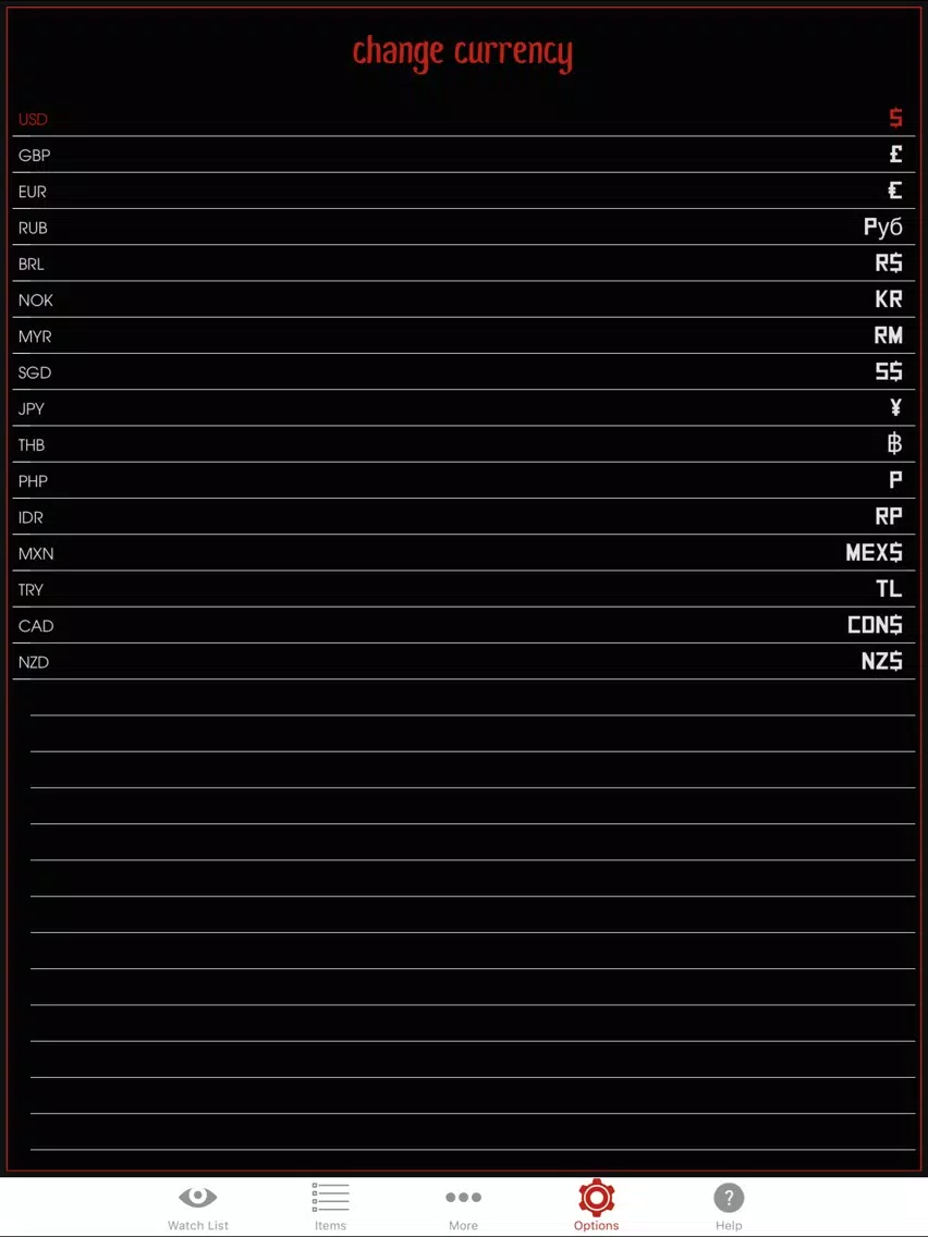 Tangkapan skrin Market Monitor for Primal Carnage : Extinction iPad 