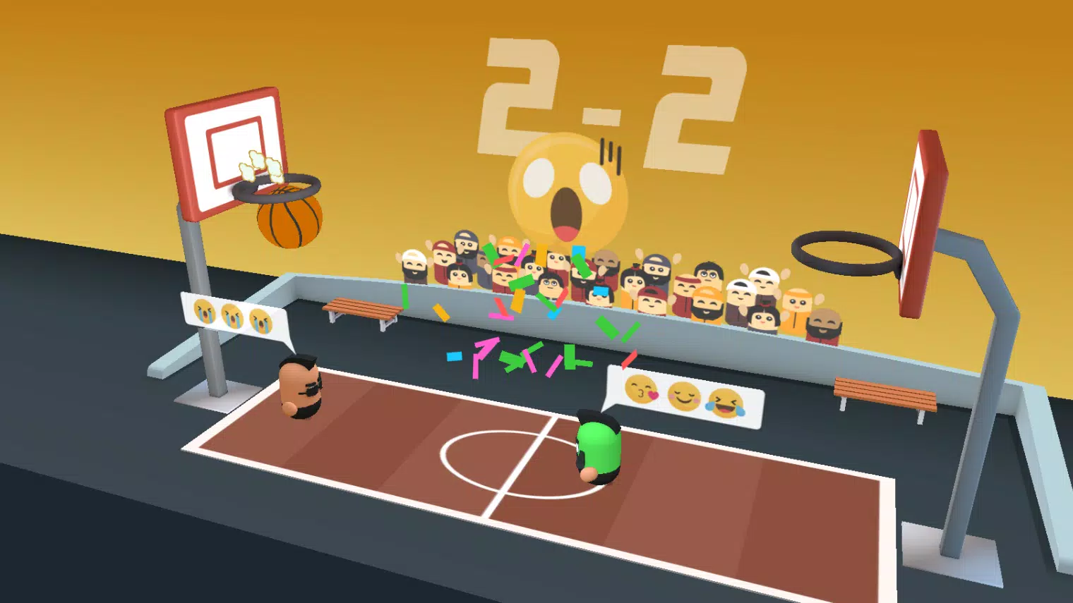 Capturas de tela do Basket Boys