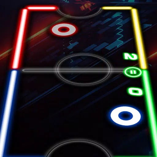 Glow Hockey Neon Challenge Glow Hockey Neon Challenge