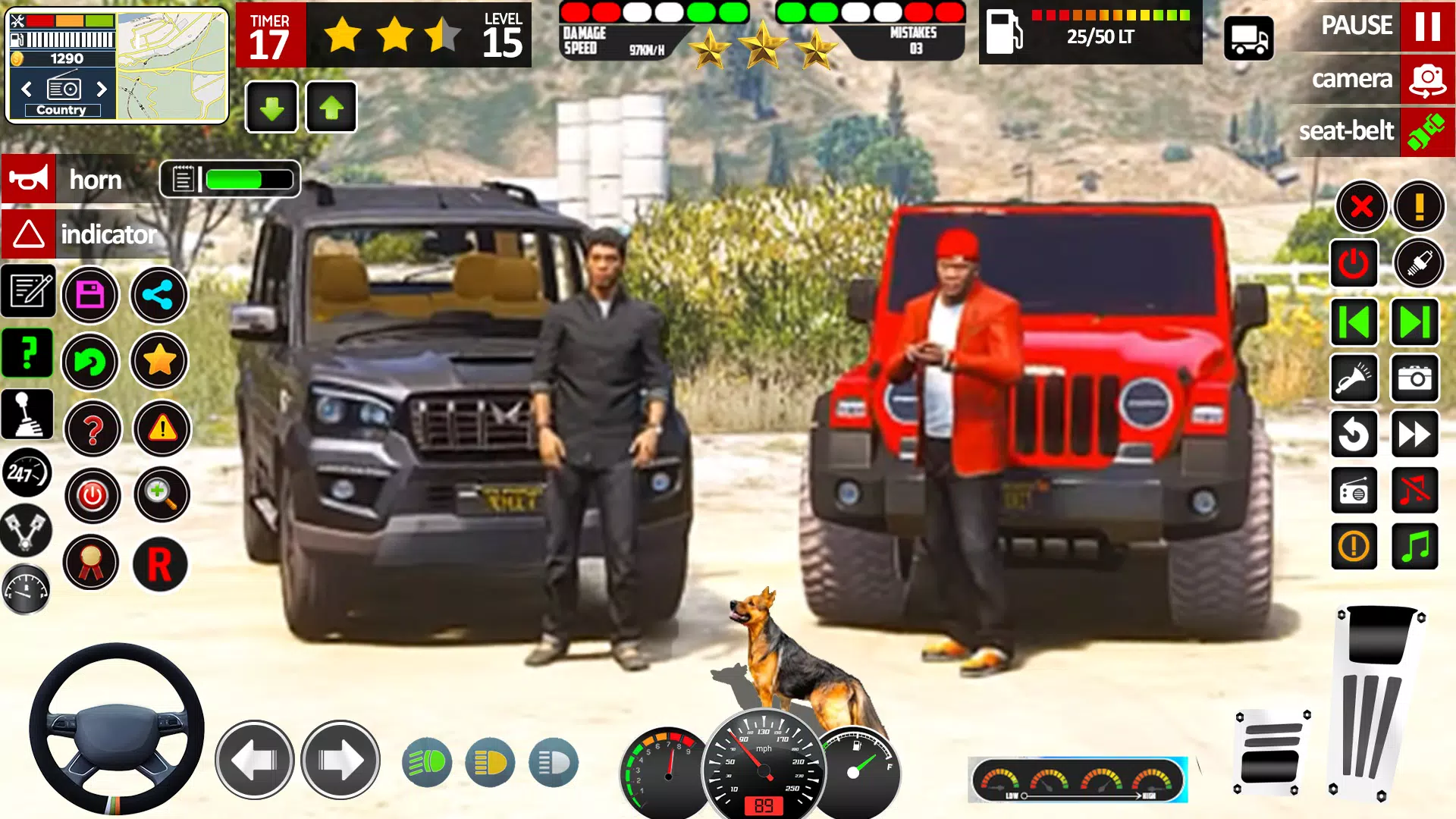 Zrzuty ekranu 4x4 Jeep Simulator Game