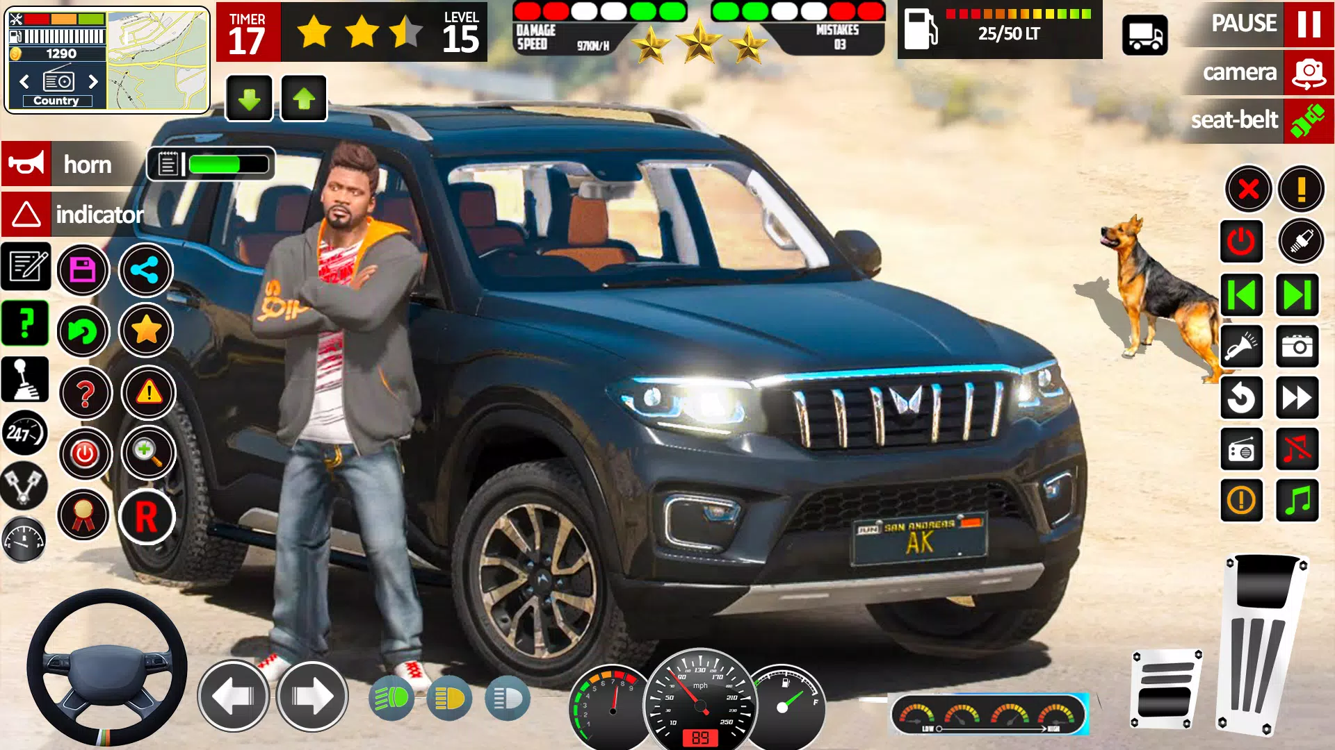 Zrzuty ekranu 4x4 Jeep Simulator Game