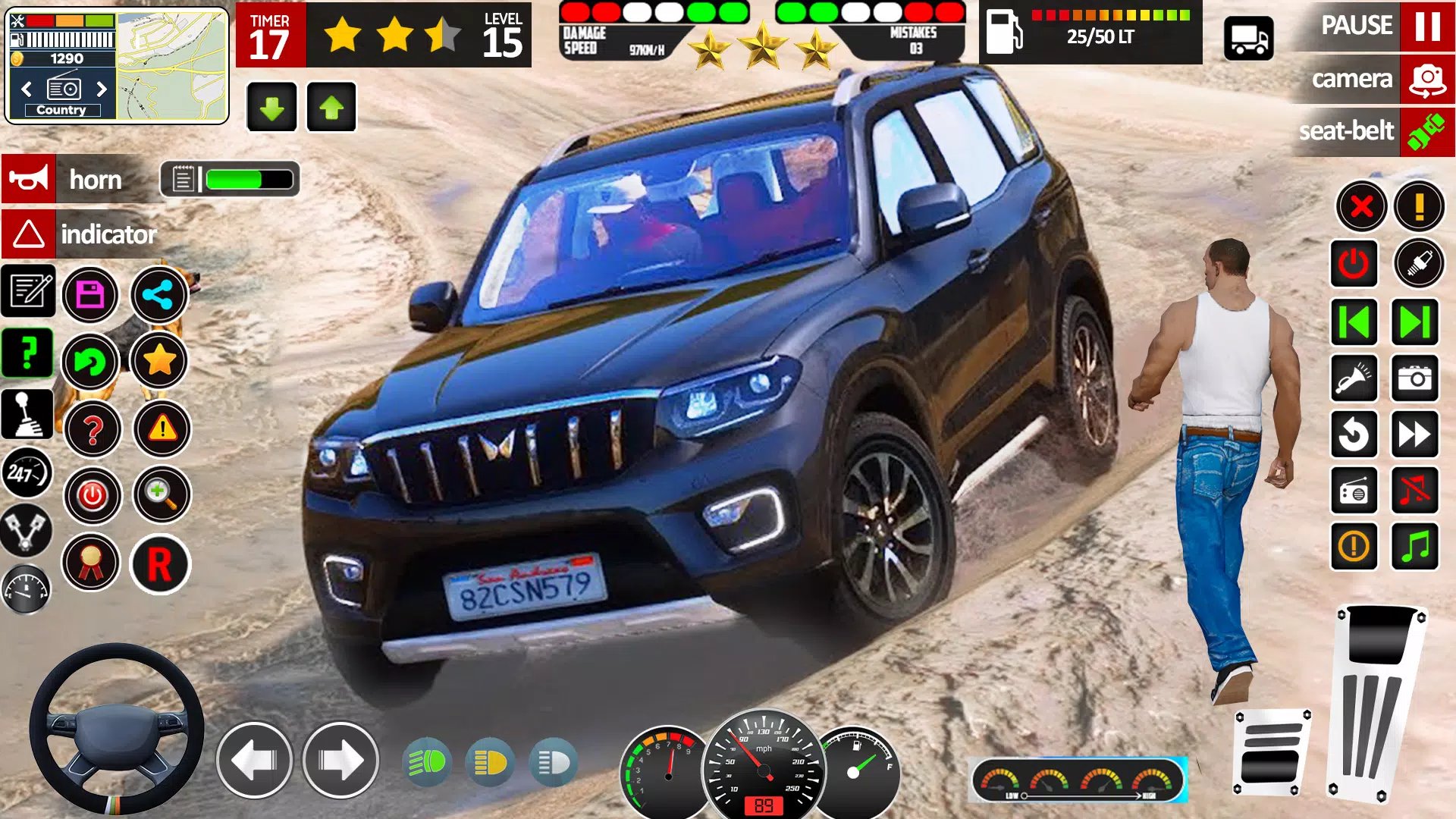 Zrzuty ekranu 4x4 Jeep Simulator Game
