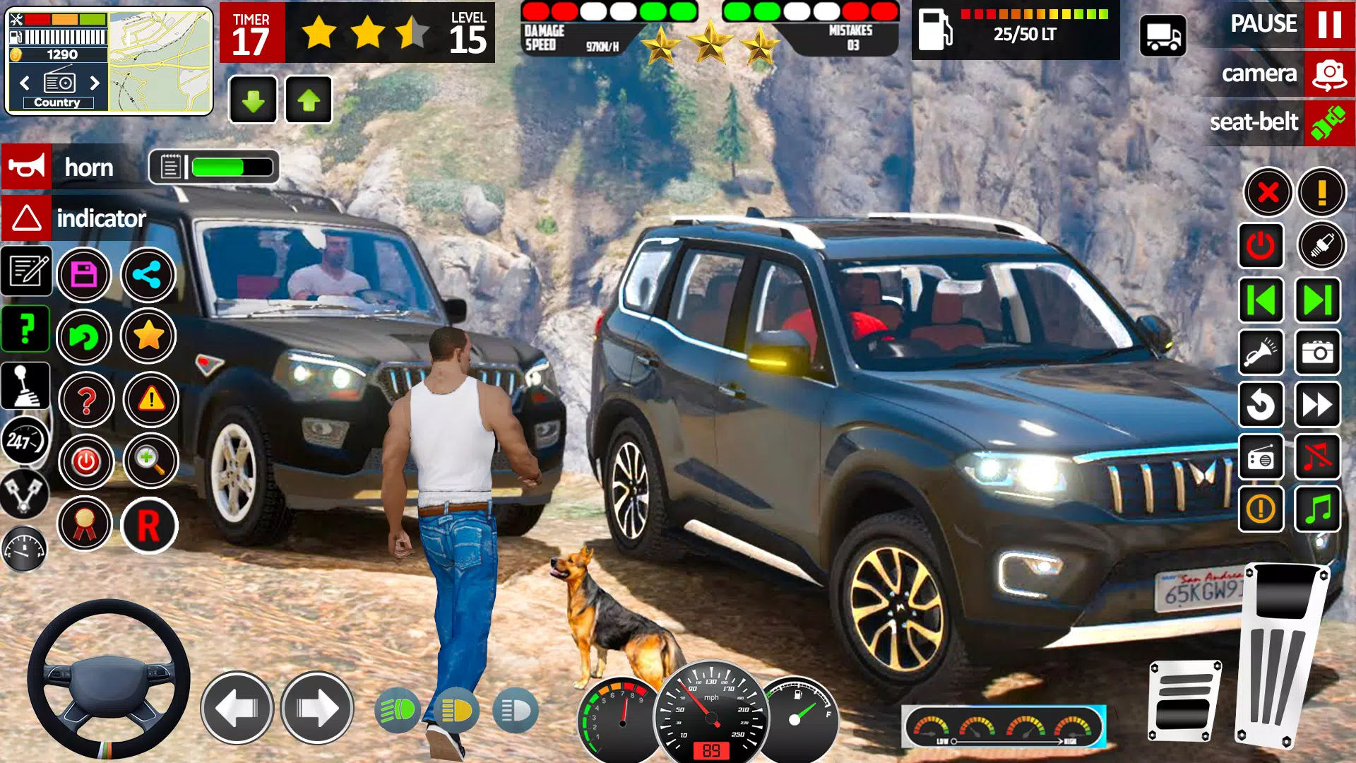 Zrzuty ekranu 4x4 Jeep Simulator Game