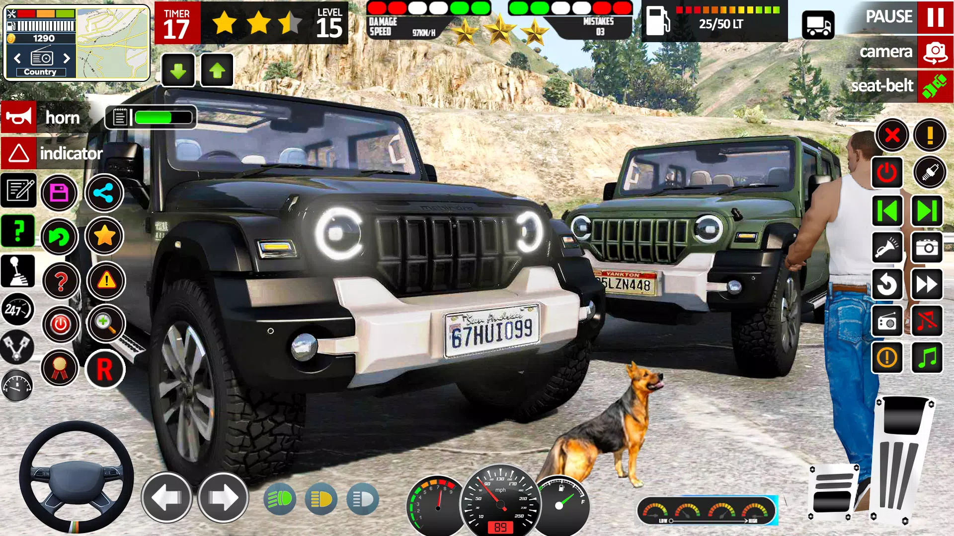 Zrzuty ekranu 4x4 Jeep Simulator Game