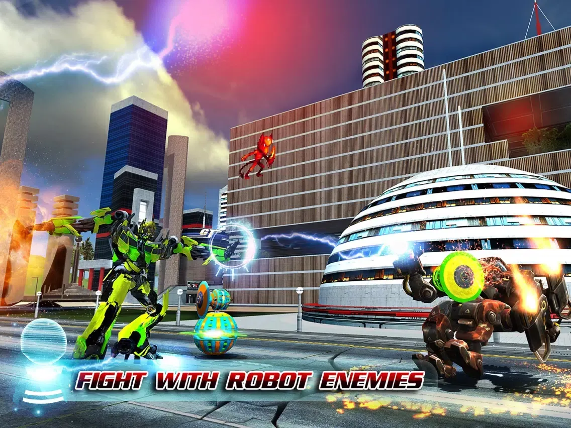 Transforming Robot Ball War iPad Screenshots