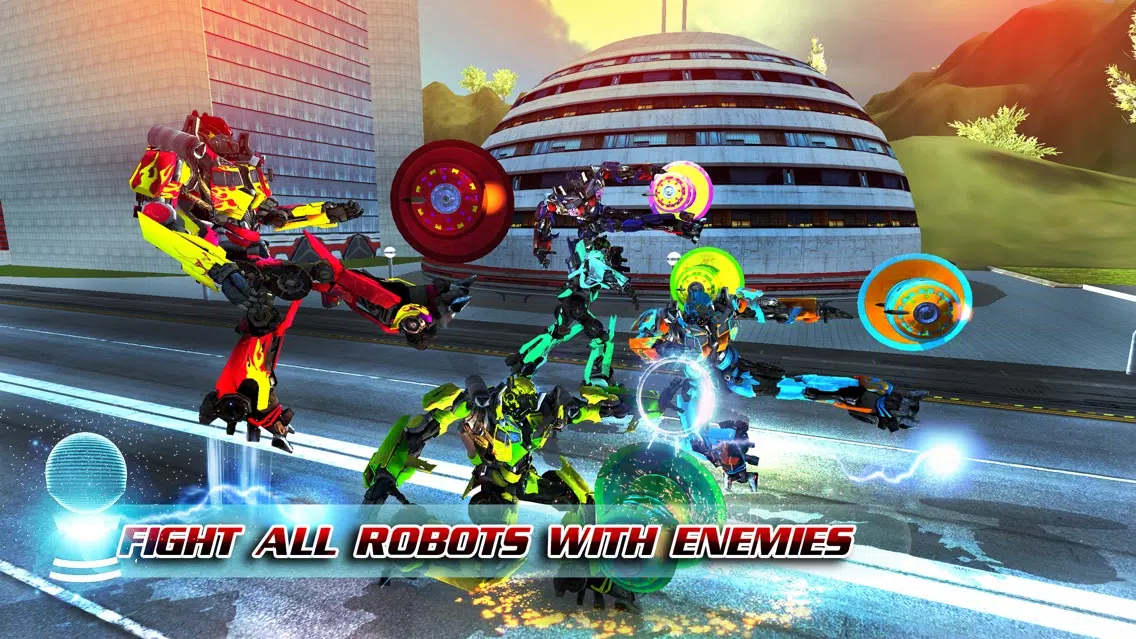 Transforming Robot Ball War Screenshots
