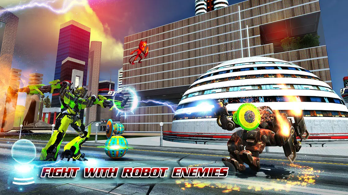Transforming Robot Ball War Screenshots