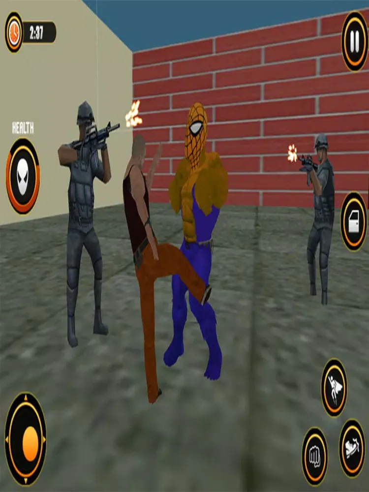 Superhero Game Monster Fatal Fight iPad Screenshots