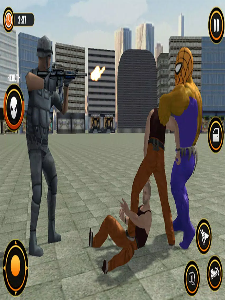 Скриншоты Superhero Game Monster Fatal Fight iPad 