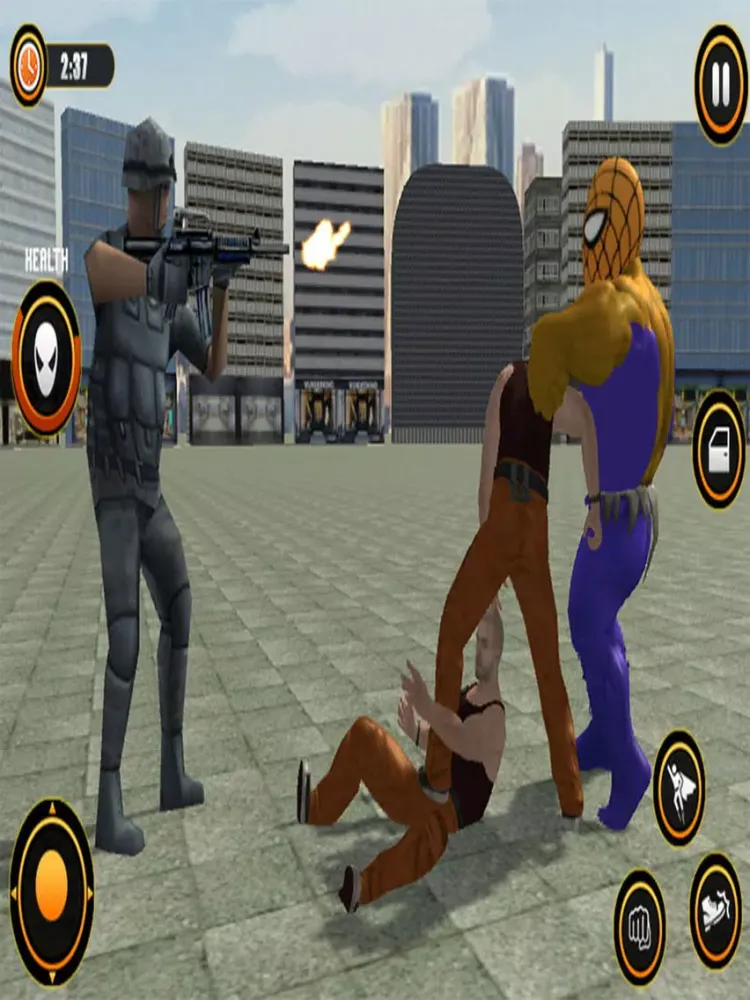 Superhero Game Monster Fatal Fight iPad Screenshots