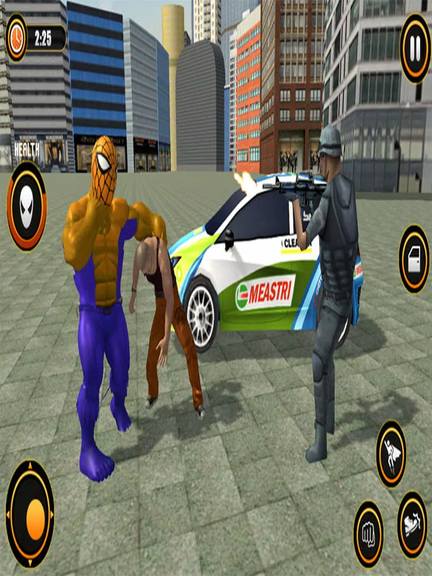 Скриншоты Superhero Game Monster Fatal Fight iPad 