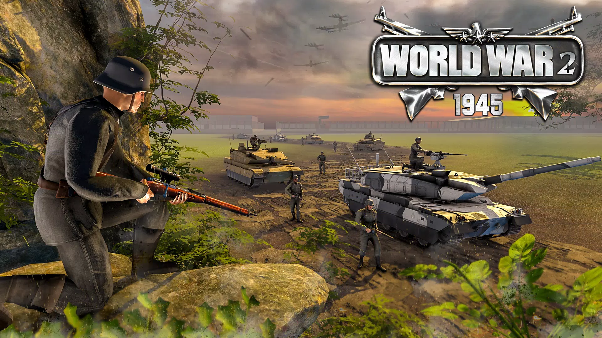World war 2 1945: ww2 games Screenshots