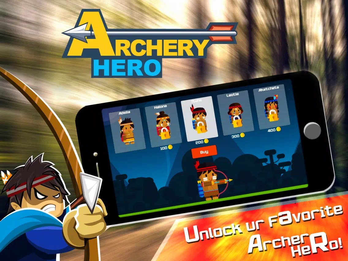 Capturas de tela do Archery Master Hero iPad 
