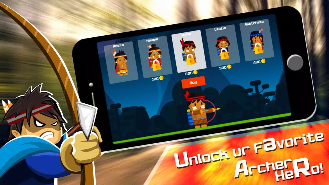 Capturas de tela do Archery Master Hero