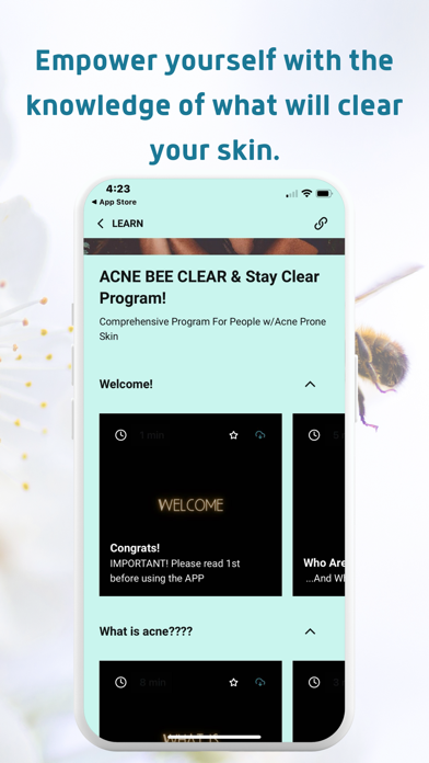Acne Bee Clear™ Screenshots