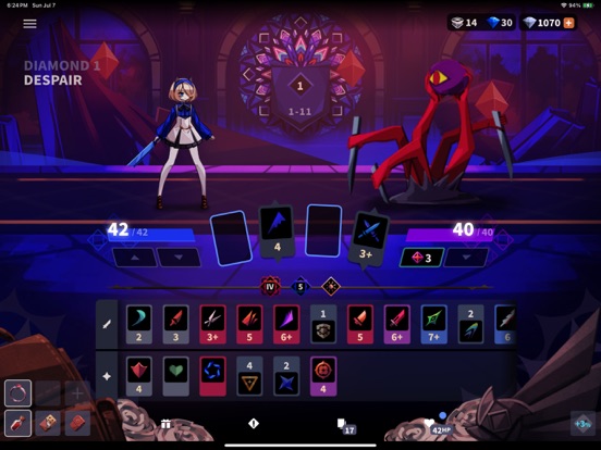 Phantom Rose 2 Sapphire iPad Screenshots