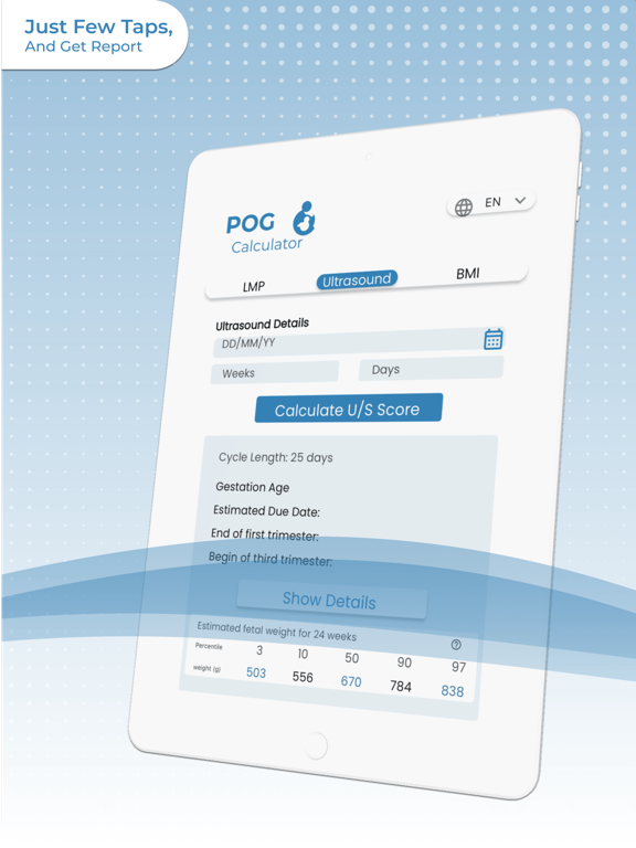 Screenshot di Gestational Age - Pharmapedia iPad