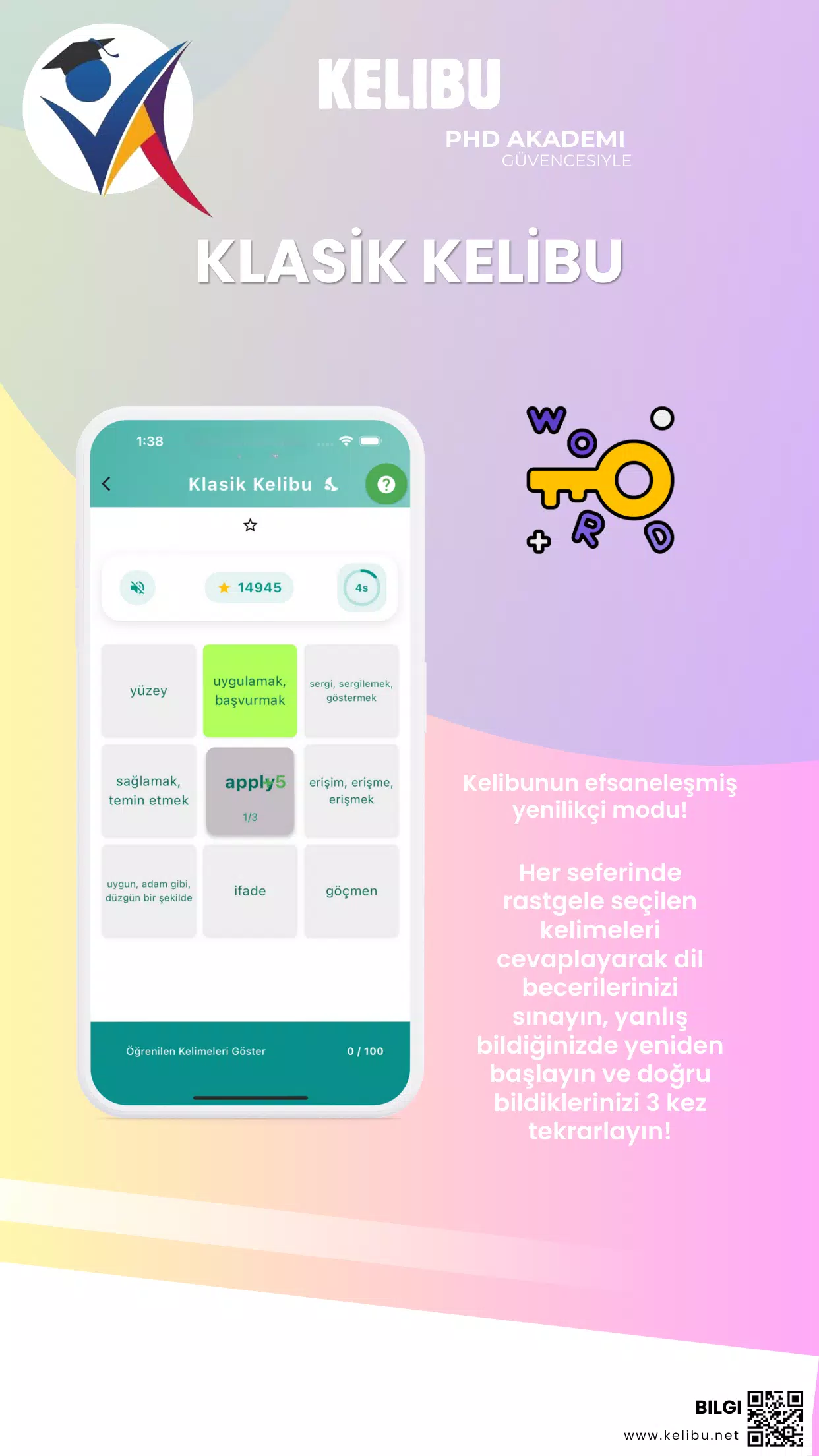 Kelibu: İngilizce Kelime Öğren Screenshots