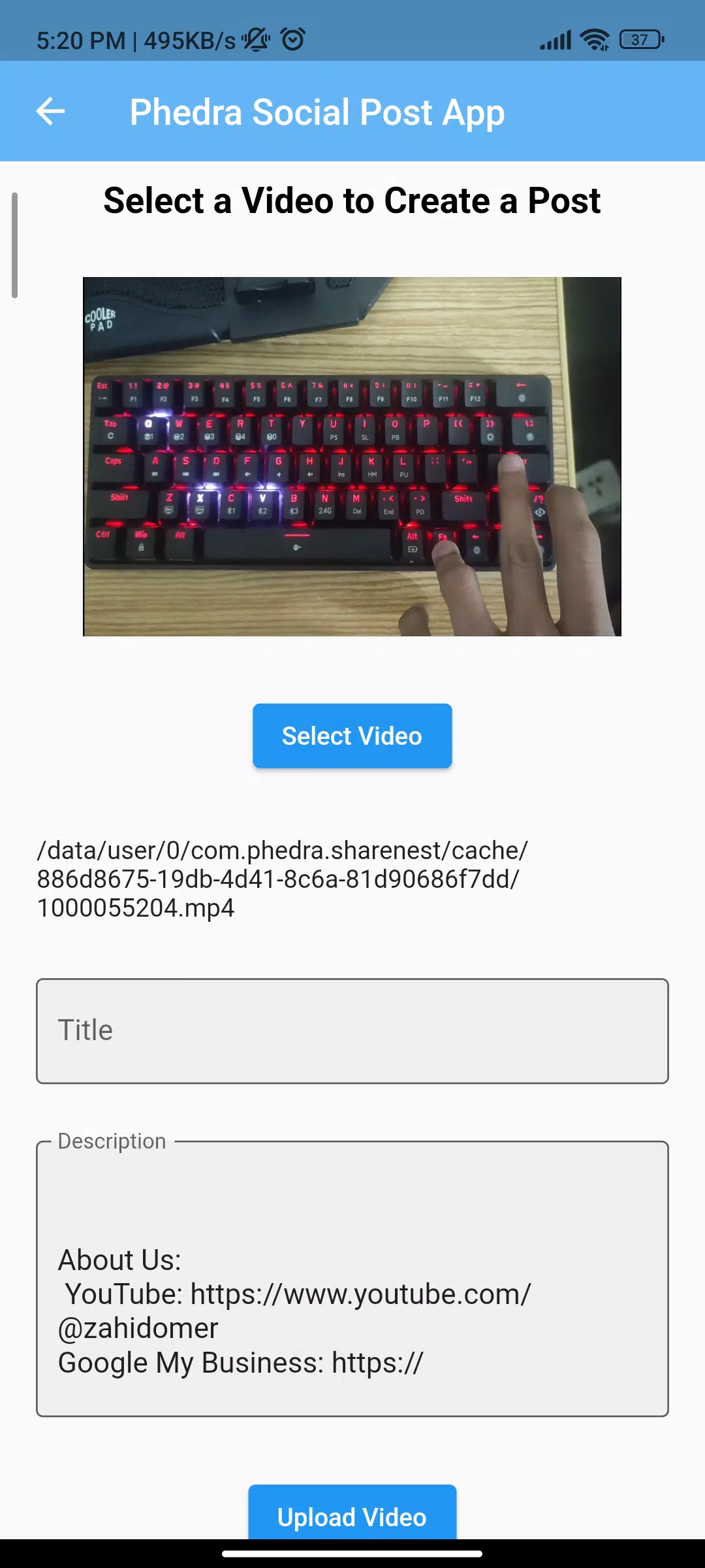 Share Nest Screenshots
