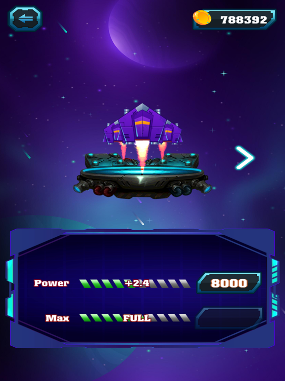 Alien Battle Airplane War Game iPad  スクリーンショット