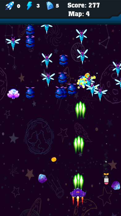 Alien Battle Airplane War Game スクリーンショット