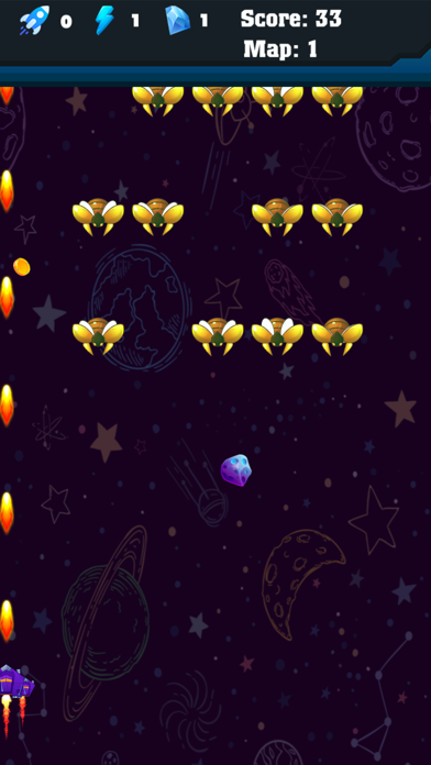 Alien Battle Airplane War Game スクリーンショット