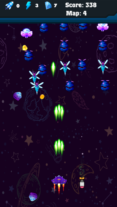 Alien Battle Airplane War Game スクリーンショット