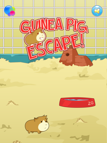 Tangkapan skrin Guinea Pig Escape! - Jump Fall Cage Hero iPad 