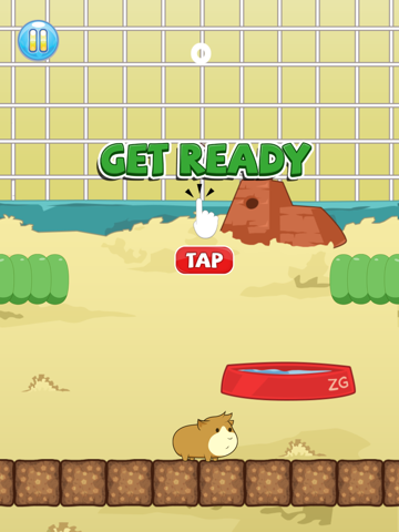 Tangkapan skrin Guinea Pig Escape! - Jump Fall Cage Hero iPad 