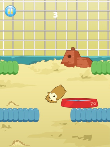 Tangkapan skrin Guinea Pig Escape! - Jump Fall Cage Hero iPad 