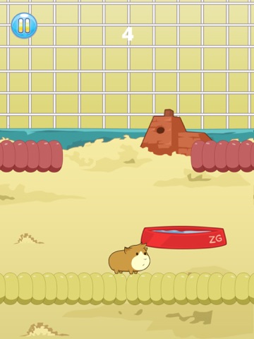 Tangkapan skrin Guinea Pig Escape! - Jump Fall Cage Hero iPad 