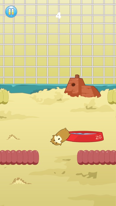 Tangkapan skrin Guinea Pig Escape! - Jump Fall Cage Hero