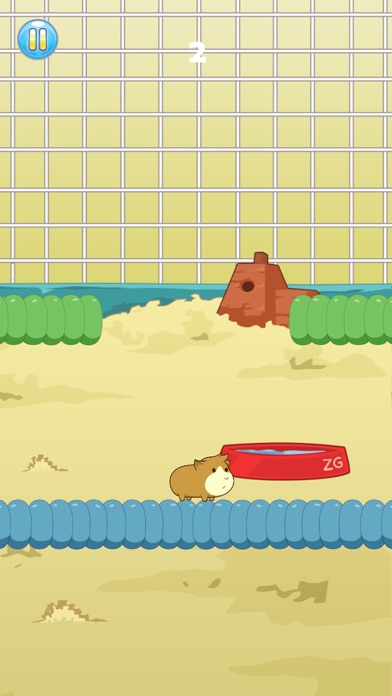 Tangkapan skrin Guinea Pig Escape! - Jump Fall Cage Hero