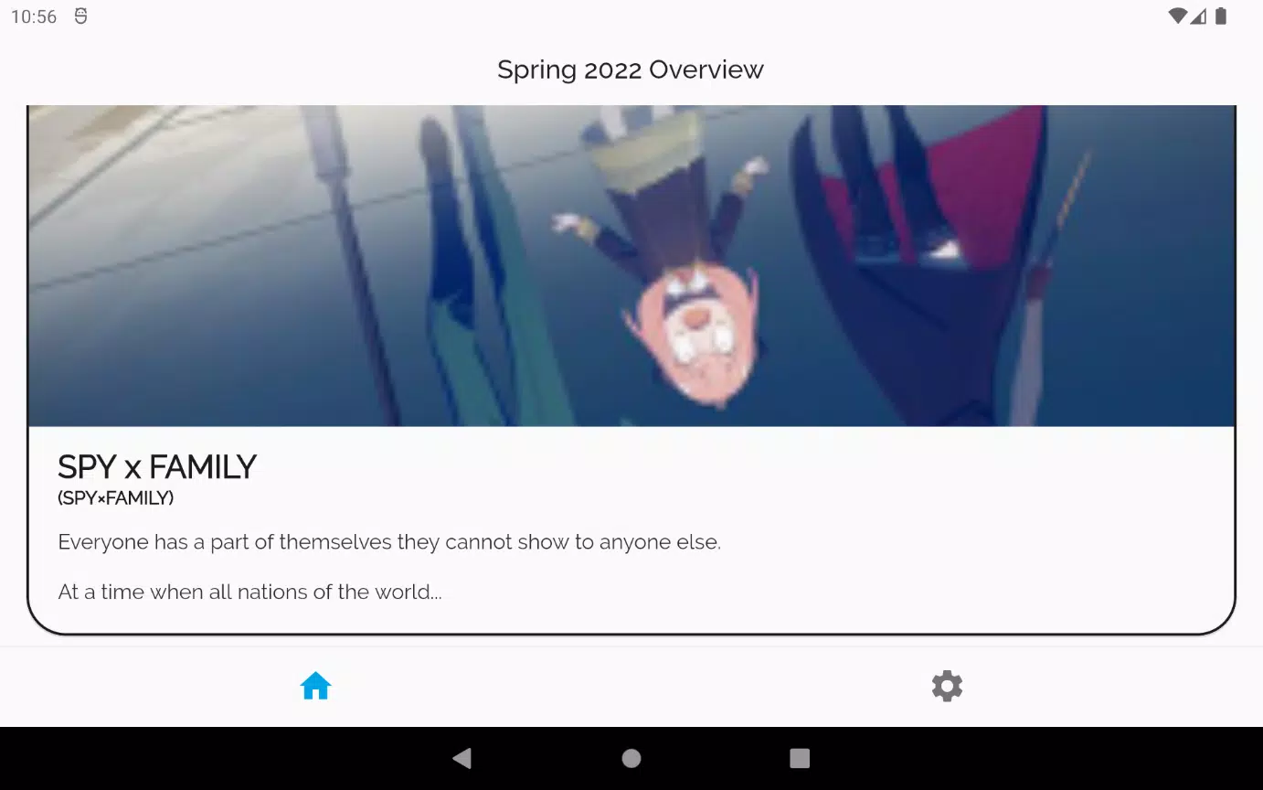 Anime Browser Screenshots