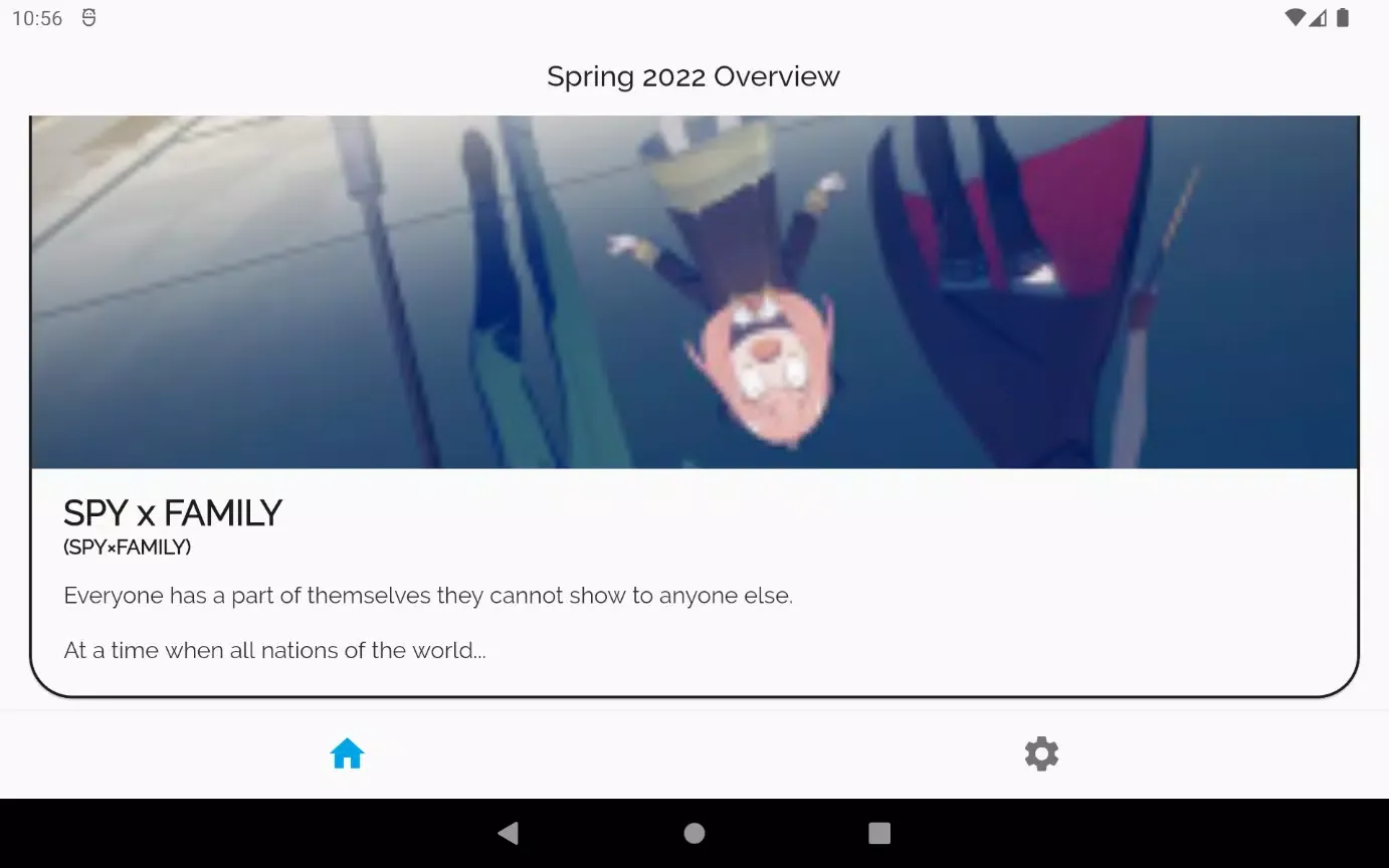 Anime Browser Screenshots