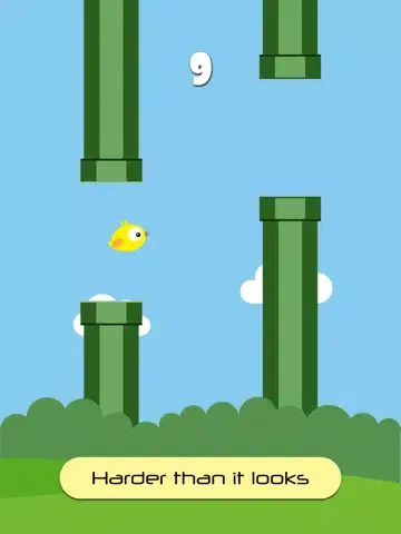 Screenshot di Paper Bird - The impossible adventure of a clumsy bird iPad 