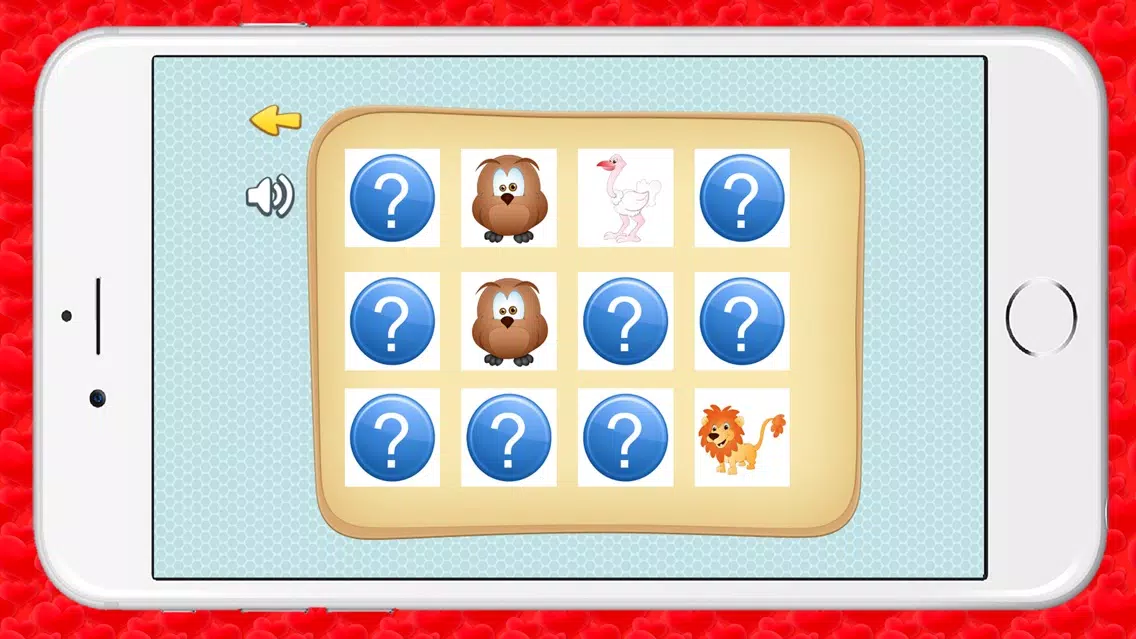 Matching Animals Memorize Games for Kids應用截圖