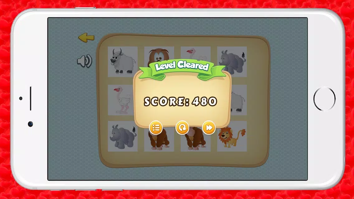 Matching Animals Memorize Games for Kids應用截圖