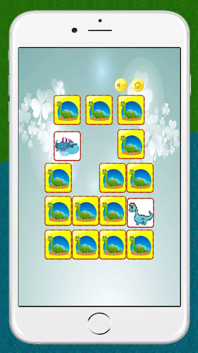 Matching Dragon World Memory Games for Kids स्क्रीनशॉट